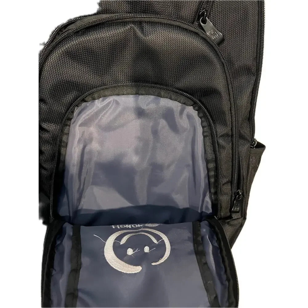 BC Padded Laptop Backpack in Black w Honor Logo